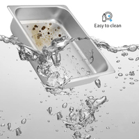 Hotel buffet Catering-Ausrüstung Buffet Food Pan Full Size Dampf tisch Gastro norm Pan Edelstahl