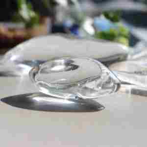 천연 투명 석영 텀블 스톤 명상 레이키 천연 크리스탈 스톤 힐링 & 에너지 증폭기 홈 데코용 - Product Image 4