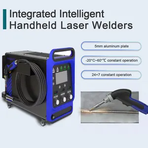 2024 công nghệ mới làm mát bằng nước máy hàn laser cầm tay máy hàn laser sợi kim loại thợ hàn laser để bán