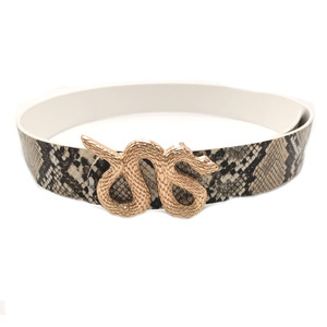 Ebay Euro America jeunes filles grand alliage laiton serpent <span class=keywords><strong>boucle</strong></span> nouveau Designer hommes ceintures en cuir - Product Image 3