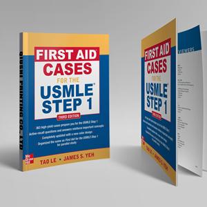 Estuches de primeros auxilios para el USMLE Step 1 3ed (2012) Impresión de libros de texto médicos MOQ pequeño Encuadernación de costura Encuadernación perfecta - Product Image 5