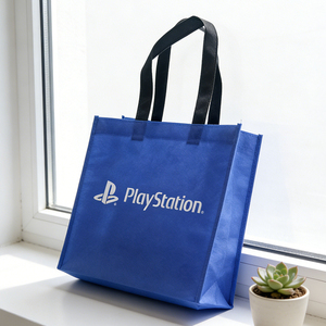 Bolsa de Compras Reutilizable con Logotipo Personalizado, Ecológica, Plegable, Ligera, para Supermercado, Comercio Minorista, Venta al por Mayor, de Tela No Tejida - Product Image 3
