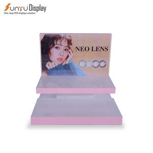 Soporte <span class=keywords><strong>de</strong></span> exhibición <span class=keywords><strong>de</strong></span> lentes <span class=keywords><strong>de</strong></span> contacto personalizado desmontable <span class=keywords><strong>de</strong></span> dos pisos acrílico <span class=keywords><strong>de</strong></span> alta calidad Sunyu - Product Image 2