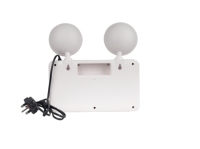 Lampu Darurat LED Isi Ulang 6W/10W Dua Kepala dengan Casing Plastik Lampu Darurat Ganda