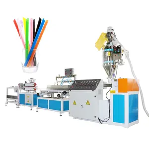 biodegradable PLA Cold drink straw extruder making machine