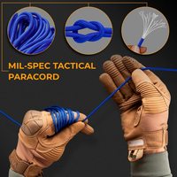 Corde en Nylon tressée Mil-Spec, cordon pour Camping, randonnée, pêche, survie, garçon Scout, Parachute, accessoire de hamac d'extérieur, 1 pièce