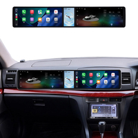 Autoradio MOOKAKA 12.3 + 4.99 + 12.3 pouces pour Toyota Mark 2 2000-2004, Android 15, GPS, Navigation, Stéréo, Carplay sans fil, écran interactif