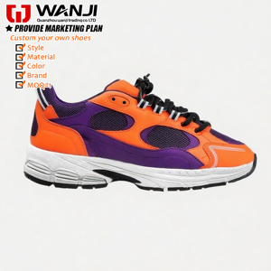 Baskets Styles Populaires pour Homme Nouvelle Mode Rétro en Cuir Véritable Chaussures de Sport Montantes Personnalisées Style Chaussures de Marche - Product Image 2