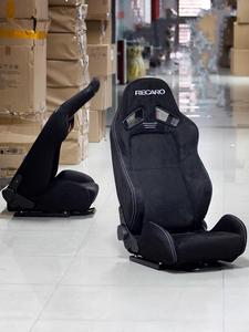 <span class=keywords><strong>RECARO</strong></span> SR7 karbon Fiber klozet kapağı evrensel konfor süet koltuk minderi ayarlanabilir arkalık modifiye sünger suni deri ile