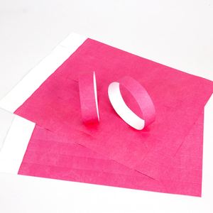 Lot de 6 bracelets en Tyvek imperméables et résistants aux déchirures, légers, pour fêtes, en papier, pour identification - Product Image 3