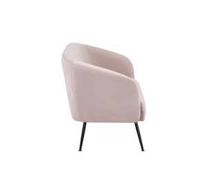 Hot Sale Modern <b>Velvet</b> Couch With Metal Legs Three -Seat Sofa for Living Room Kitchen or Hotel Reception Furniture - Product Image 2