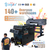 YINGHE 2026 Nouvelle Machine DTF A2 à Forte Demande avec Agitateur 2 Têtes XP600/I3200 pour Impression Rapide de T-shirts et Hoodies CMYK Afrique du Sud JHB Kempton Park