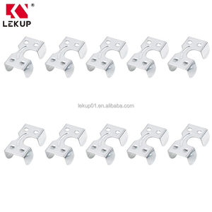 Clips métalliques personnalisés Raccords <span class=keywords><strong>de</strong></span> serrage pour corde à usage intensif Boucles à dégagement rapide Corde <span class=keywords><strong>de</strong></span> corde Double plaqué zinc Pinces pour corde - Product Image 6