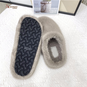 <span class=keywords><strong>Chaussons</strong></span> d'hiver chauds en fourrure de vison, <span class=keywords><strong>chaussons</strong></span> en fourrure moelleuse pour femmes, <span class=keywords><strong>chaussons</strong></span> d'intérieur en fourrure de <span class=keywords><strong>mouton</strong></span>, mules confortables et douillettes pour la chambre à coucher - Product Image 6