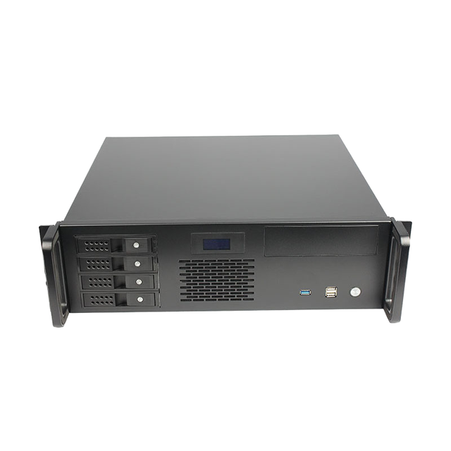 Factory Price 19-Inch Industrial Rackmount Storage Server Case 2U 6Bay Hot Swap Mini-ITX Format Plastic Fan Horizontal Stock