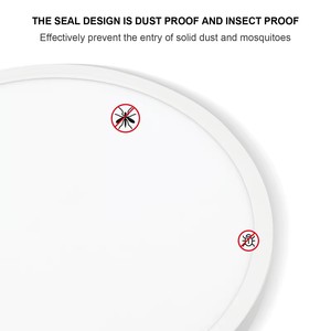 High Lumens Lampu <span class=keywords><strong>Plafon</strong></span> Plafones Para Techo <span class=keywords><strong>LED</strong></span> <span class=keywords><strong>24w</strong></span> 11inch Square Round Panel Light Fixture - Product Image 2