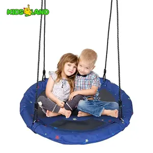 Playground Accessories Outdoor Indoor Round Kids Swing Saucer Swing