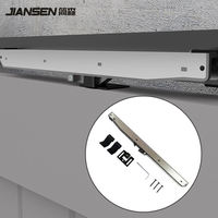 Kits de quincaillerie pour porte de grange coulissante avec amortisseur de Offre Spéciale personnalisé JIANSEN
