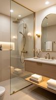 Lemari Kamar Mandi Pintar yang Dirancang untuk Kamar Mandi yang Terorganisir