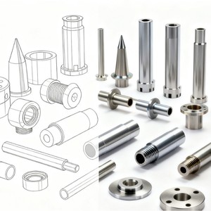 Motor de bobina de voz óptica VMT Wemet, piezas de aluminio mecanizadas por CNC, torneado de espejos Ra0.2, tolerancia de 0.005 mm para teléfonos móviles - Product Image 3