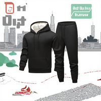 Ensemble veste et pantalon coupe-vent à capuche pour homme, tricoté, décontracté, pour la course et le fitness, avec logo personnalisé OEM et impression sérigraphique