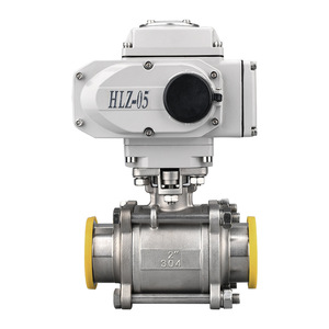 Válvula de bola eléctrica Jingjun de 2 pulgadas, de acero inoxidable 304, roscada, industrial, de cierre para agua - Product Image 1