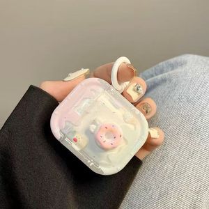 For AirPods Pro 3 Girl <strong>Cute</strong> <strong>Earphone</strong> Protective Case for Apple <strong>Earphones</strong> 4 3 Wireless <strong>Earphones</strong> Cartoon Donut Protective Cover - Product Image 5