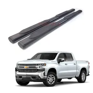 Side Steps Running Boards Fit 2019-2022 Chevy Silverado/GMC Sierra 1500 2020-2022 Silverado/Sierra 2500 3500 Crew Cab