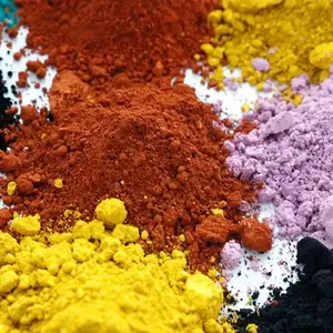 Toptan toplu demir oksit kırmızı ve sarı pigmentler kozmetik sınıf siyah Pigment tozu demir oksit tozu