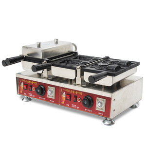 เครื่องทำเค้กรูปปลาสองด้าน 220V ผลิตจากโรงงานโดยตรง ให้ผลผลิตสูง เคลือบสารกันติด ควบคุมอุณหภูมิได้ง่าย ใช้งานสะดวก เหมาะสำหรับร้านขนมหวาน - Product Image 1