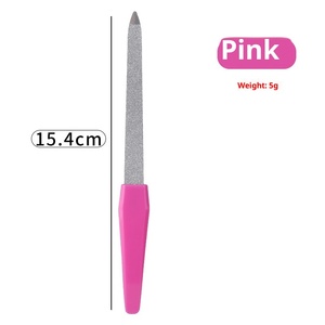 Juego <span class=keywords><strong>de</strong></span> Limas <span class=keywords><strong>de</strong></span> <span class=keywords><strong>Uñas</strong></span> <span class=keywords><strong>de</strong></span> Doble Cara <span class=keywords><strong>de</strong></span> Acero Inoxidable y Zafiro, Herramienta <span class=keywords><strong>de</strong></span> Manicura Metálica para Eliminar Piel Muerta, Pulir y Usar en Salones <span class=keywords><strong>de</strong></span> Belleza - Product Image 4