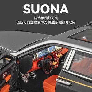 다이캐스트 1:18 롤스로이스 팬텀 자동차 모형 사운드 및 라이트 풀백 도어 오픈 메탈 컬렉션 장식 합금 자동차 모델 - Product Image 4