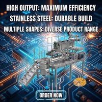 Machine de fabrication de snacks entièrement automatique 3D2D Ligne de production de snacks à granulés