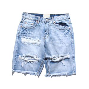 Shorts Vaqueros Desgastados al por Mayor para Hombre - Product Image 3