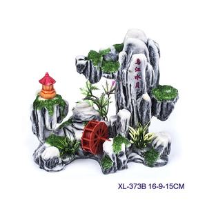 어항 액세서리 수족관 레진 장식 미니 산악 암석 장식품 - Product Image 4