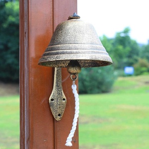 Campanello in Ghisa Vintage Stile Campagna Americana Oversize Creativo per Decorazione di Cortili, Caffetterie o Case - Product Image 6