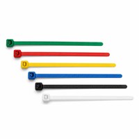 Attaches de câbles ZCEBOX PA66 en nylon autobloquantes, robustes, pour câblage électrique industriel, gestion des fils, attaches de câbles