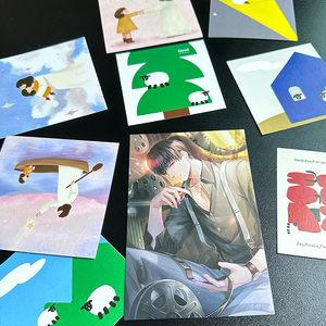 Impresión de Tarjetas de Aprendizaje Personalizadas, Tarjetas Pequeñas Creativas, Mini Tarjetas de Papel <span class=keywords><strong>con</strong></span> Dibujos Animados Japoneses - Product Image 6