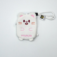 Porte-clés en peluche douce Kpop Group SK, design mignon de dessin animé, sacs à monnaie en forme de Stray Kids, porte-clés
