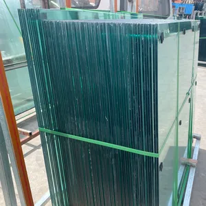 Building glass 4mm 6mm 8mm safety transparent flat tempered laminated float glass for window