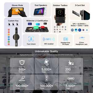 แท็บเล็ต <span class=keywords><strong>Ulefone</strong></span> Rugking Pad Pro รุ่นใหม่ล่าสุด, 8GB+128GB, หน้าจอ 8.68 นิ้ว, แบตเตอรี่ 7100mAh, ระบบปฏิบัติการ Android 16, ชิปประมวลผล Unisoc T7250 Octa Core, รองรับเครือข่าย 4G - Product Image 6
