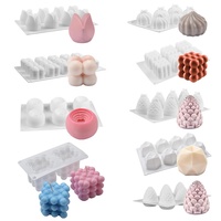 MUYULINS LFGB Platin Antihaft-BPA-freie Silikon-Mousse-Kuchendekorationen - Verschiedene Stile und Formen