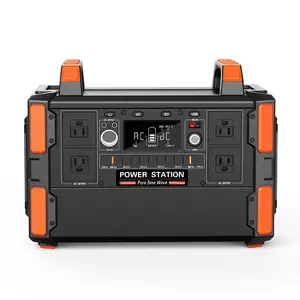 Greenwattz PowerHouse 1229Wh 1500W Portable Power bank Station premium LiFePO4 battery Fast Recharge Ultra-Powerful Capacity