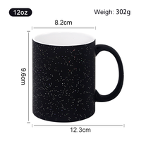 Vente en gros de tasses à café en céramique blanche enduite de 11 oz, vierges, pour sublimation, tasse personnalisée pour sublimation