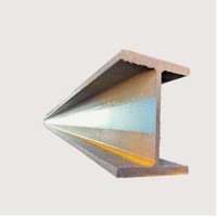 Vigas de Acero en H Laminadas en Caliente Q235B A36, Grados W18x50, W18x71, W10x49, W10x54, Acero Estructural para Soldadura