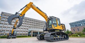 Excavatrice forestière 13,5 tonnes XE135F, excavatrice sur chenilles hydraulique avec <span class=keywords><strong>pince</strong></span> et grappin à bois pour la construction et la foresterie - Product Image 2