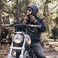 Casque ouvert rétro classique en fibre de verre à motif damier 3/4, certifié ECE 22.06 DOT, nouveau modèle XL pour ateliers de personnalisation