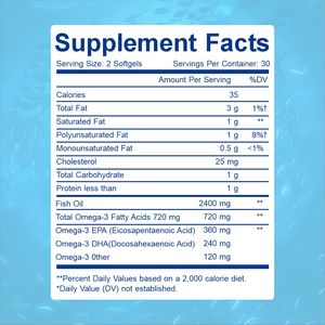 WELLBODY OEM/ODM <span class=keywords><strong>Omega</strong></span> <span class=keywords><strong>3</strong></span> huile de poisson DHA Softgel complément alimentaire pour adulte soutien de la santé des articulations en vrac <span class=keywords><strong>Omega</strong></span> <span class=keywords><strong>3</strong></span> capsules d'huile de poisson - Product Image 2