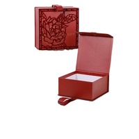 Boîte cadeau d'anniversaire de luxe personnalisée, design style mariage, recyclable, avec doublure en éponge, revêtement UV, pour emballage de bonbons, petite taille