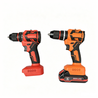 Perceuse à percussion sans fil 18V haute puissance avec mandrin de 10 mm, couple maximal de 40 Nm, batterie rechargeable de 1,2 Ah pour le perçage DIY